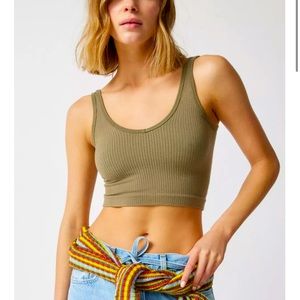 Out From Under Cropped Tank Top